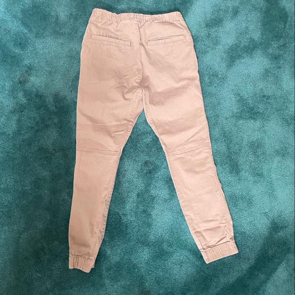 H&M joggers, tan color , very comfortable, have been worn - Picture 2 of 3